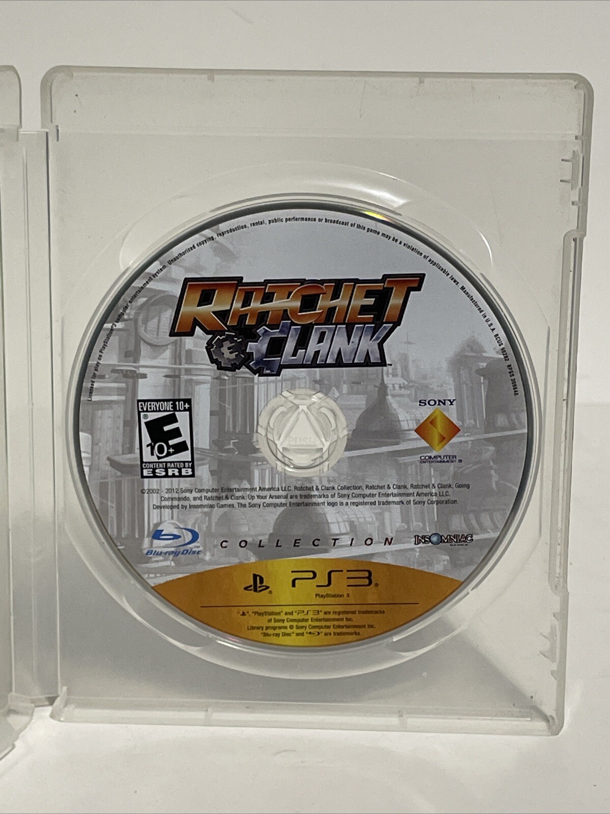 Ratchet & Clank Collection (Sony PlayStation 3 PS3, 2012) DISC ONLY – Tested