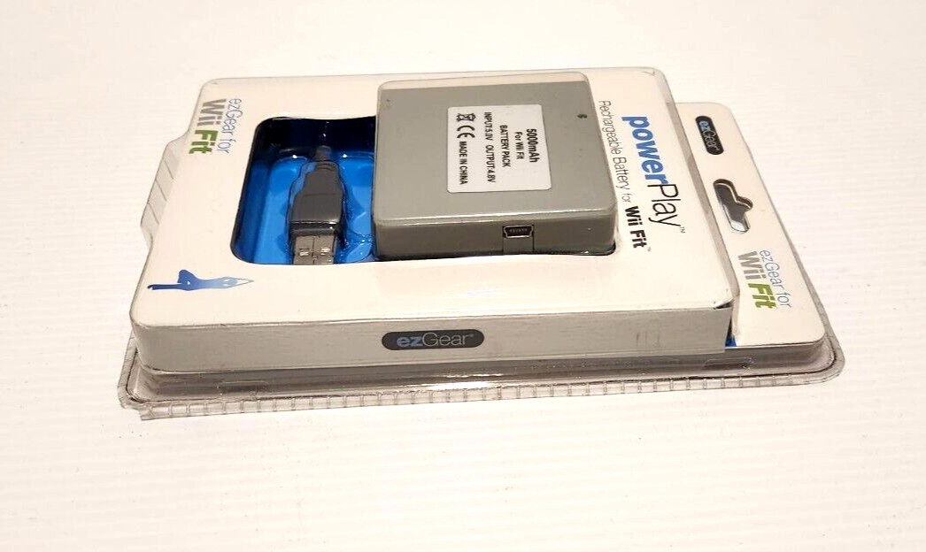 ezGear For Wii Fit Powerplay Rechargeable Battery 5000mAh #WF141