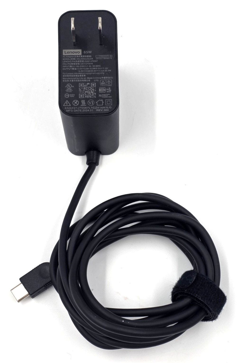 OEM Genuine Lenovo Legion Go 65W Power Adapter Charger GX21J75589 ADLX65UCGU2A