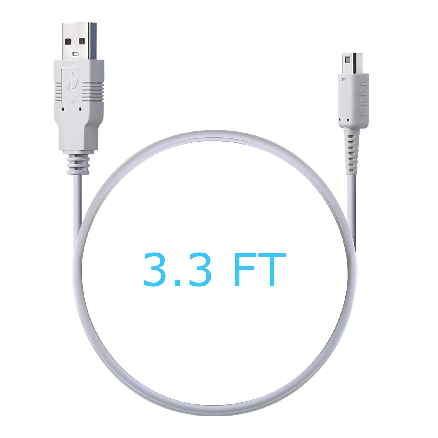 39-Inch USB Type A Charging Cable for Wii U Controllers – Perfect Fit & Durable