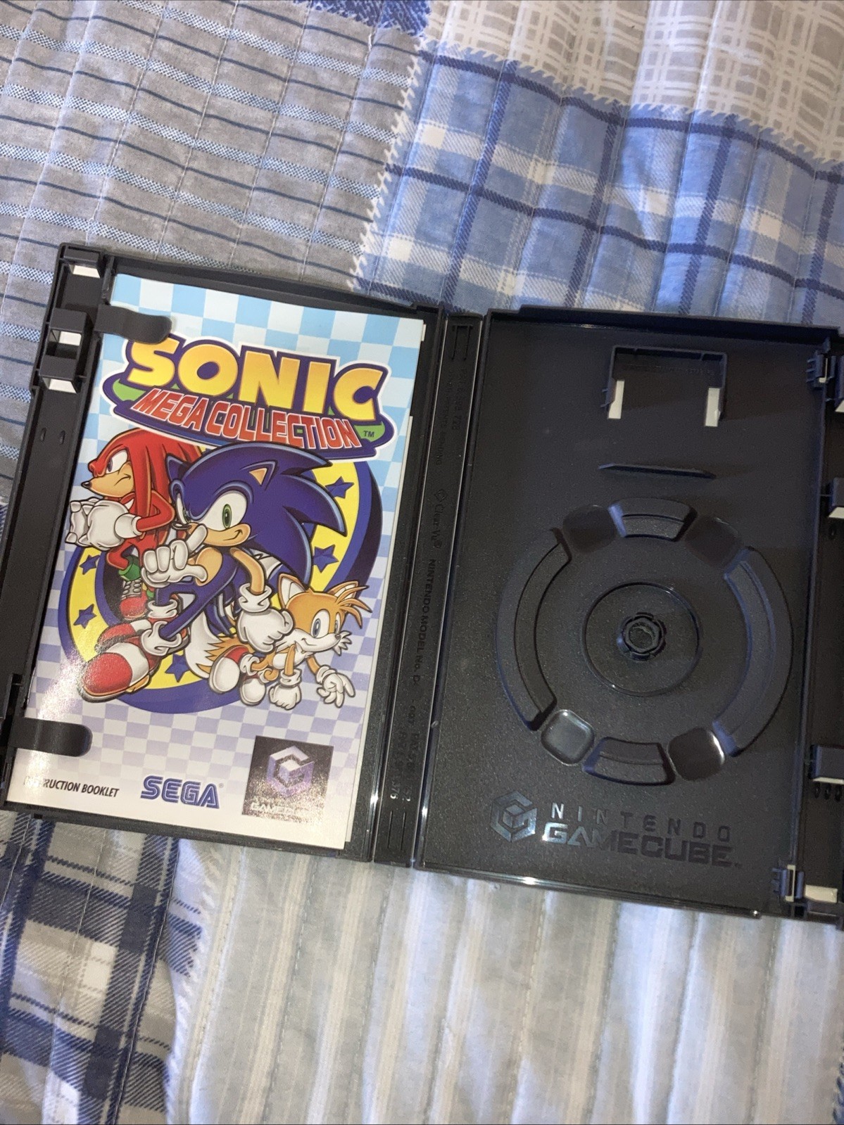 Sonic Adventure DX & Mega Collection Nintendo GameCube CASES ONLY – NO GAMES