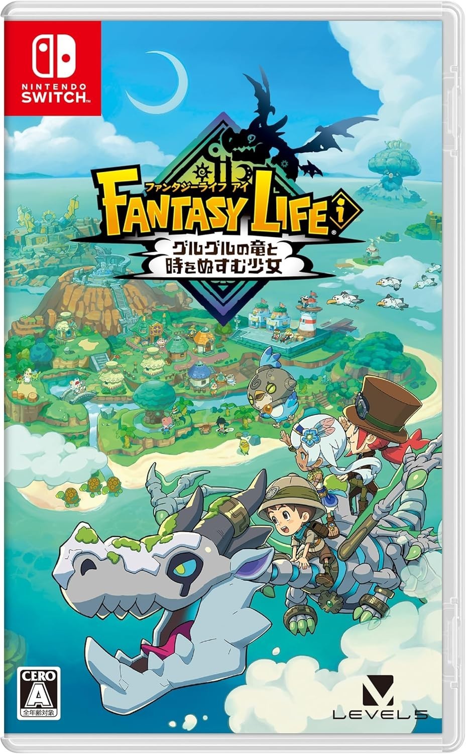 Nintendo Switch Fantasy Life i Time Thief Girl Dragon Game LEVEL5 Multilingual