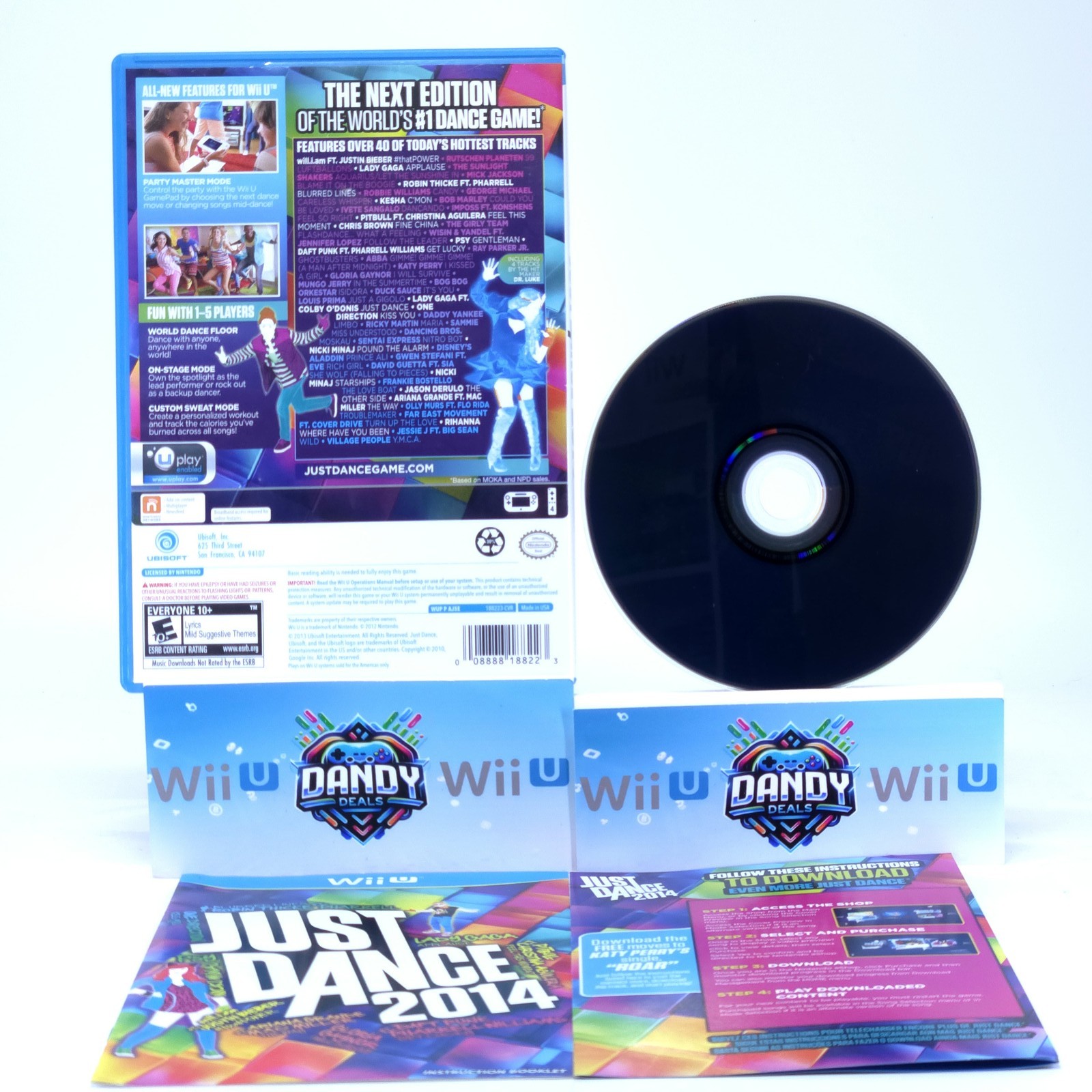 Just Dance 2014 CIB W/ Manual – Wii U