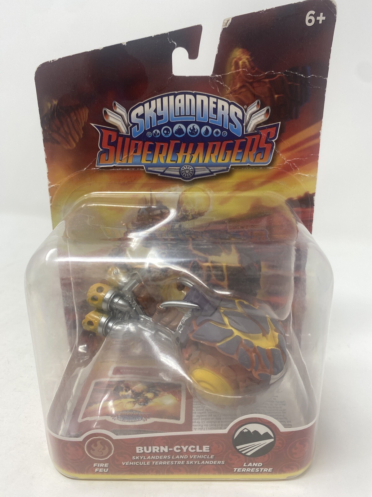 Skylanders Superchargers Burn Cycle New Activision Toys to Life Classic Fire Fun