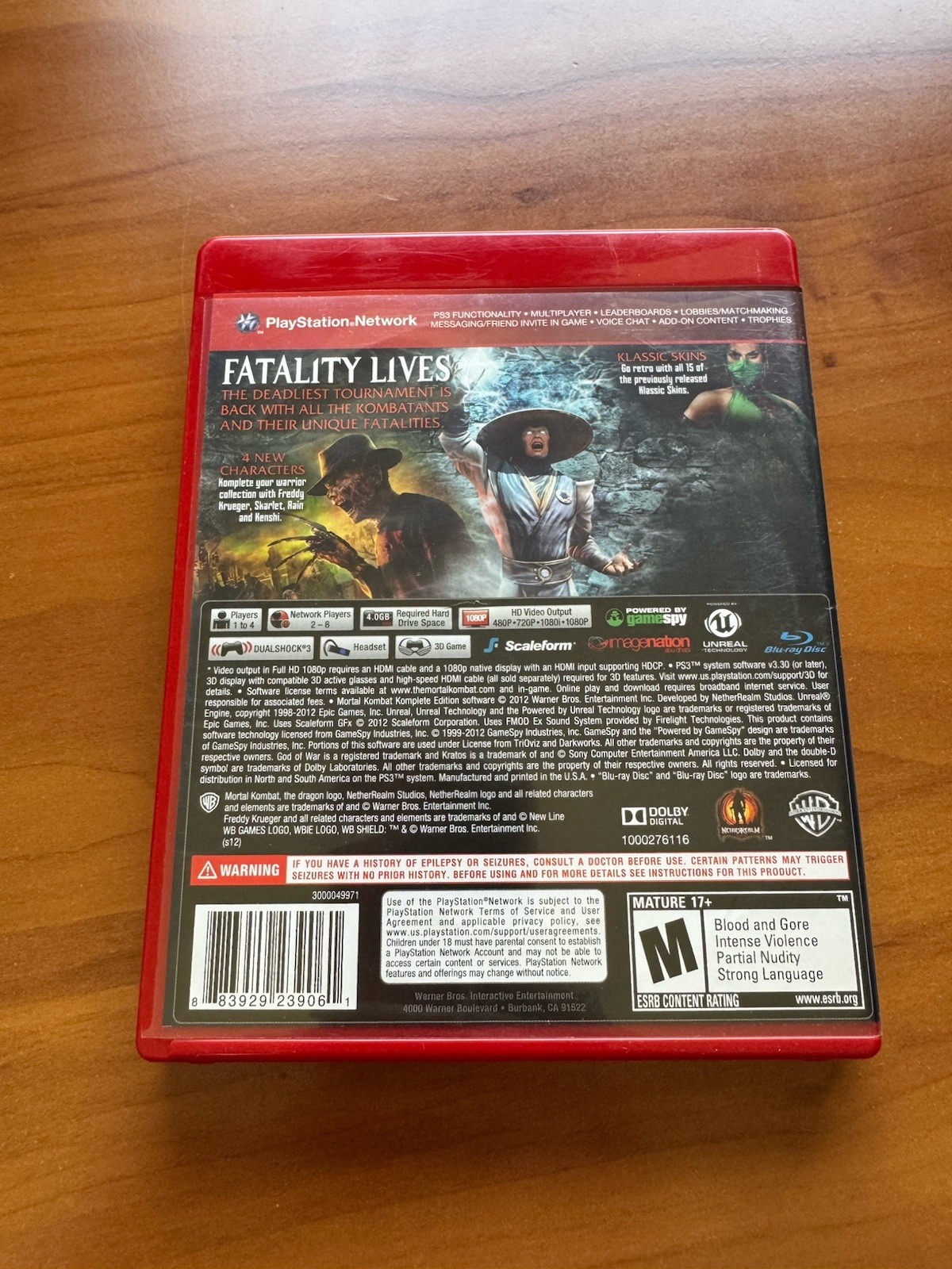 Mortal Kombat Komplete Edition – PS3