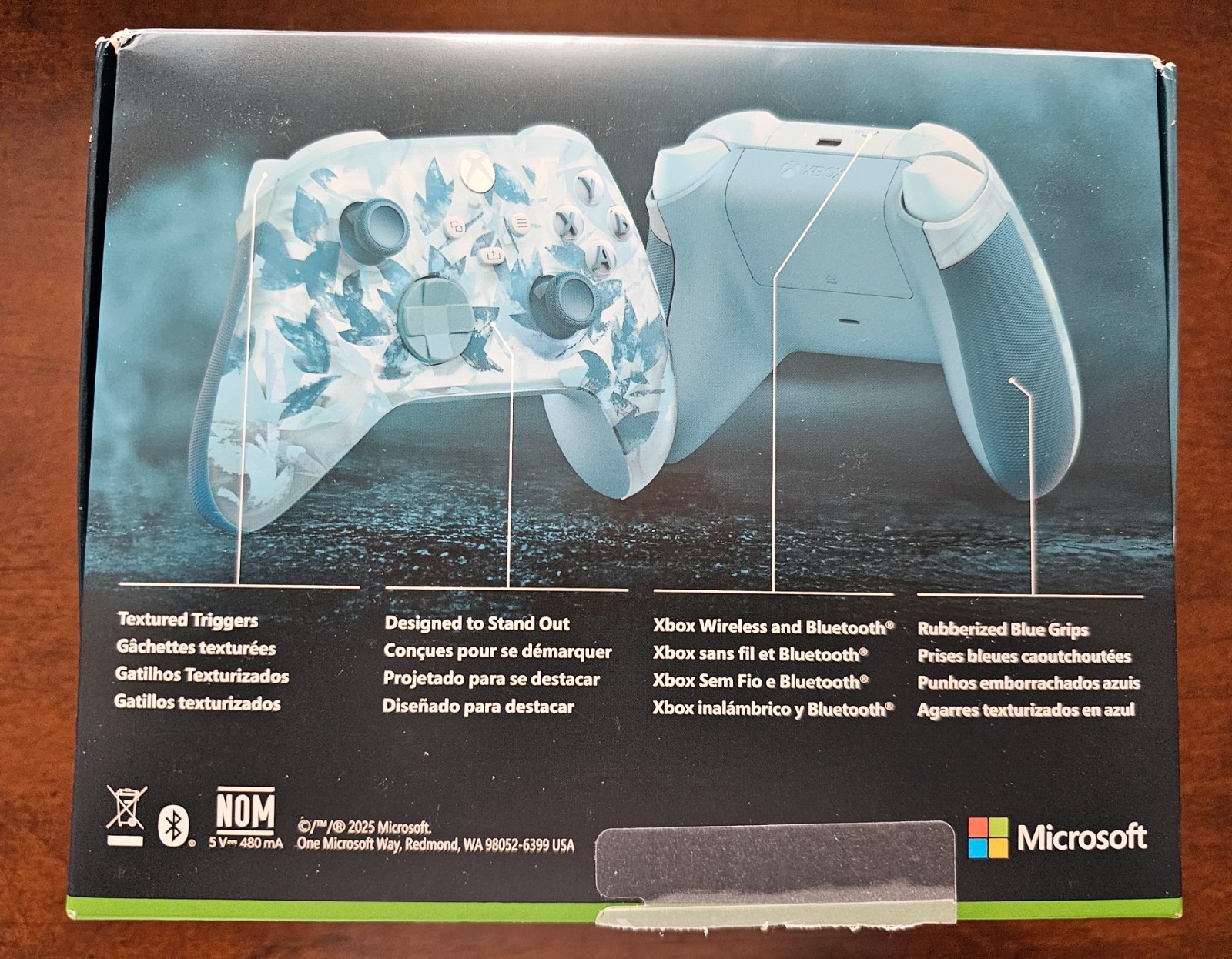 Microsoft Xbox Wireless Controller For Xbox One, Series X/S, PC – Ice Breaker