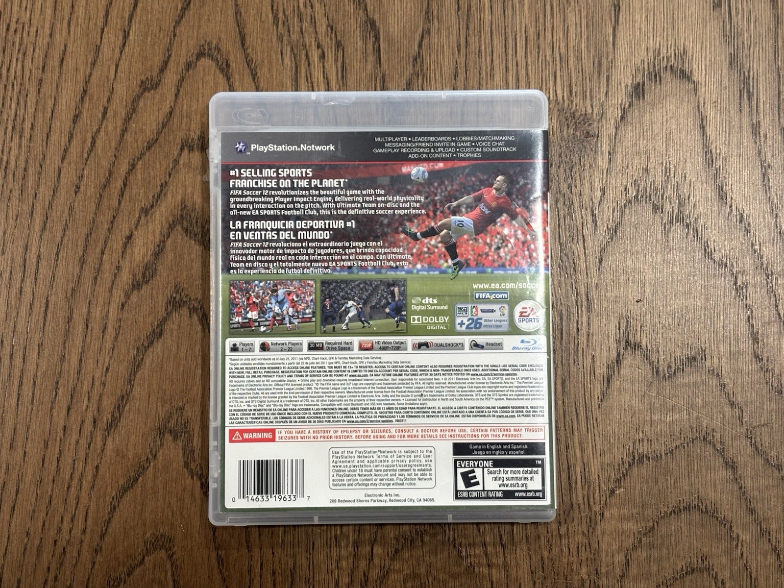 FIFA Soccer 12 (Sony PlayStation 3, 2011)