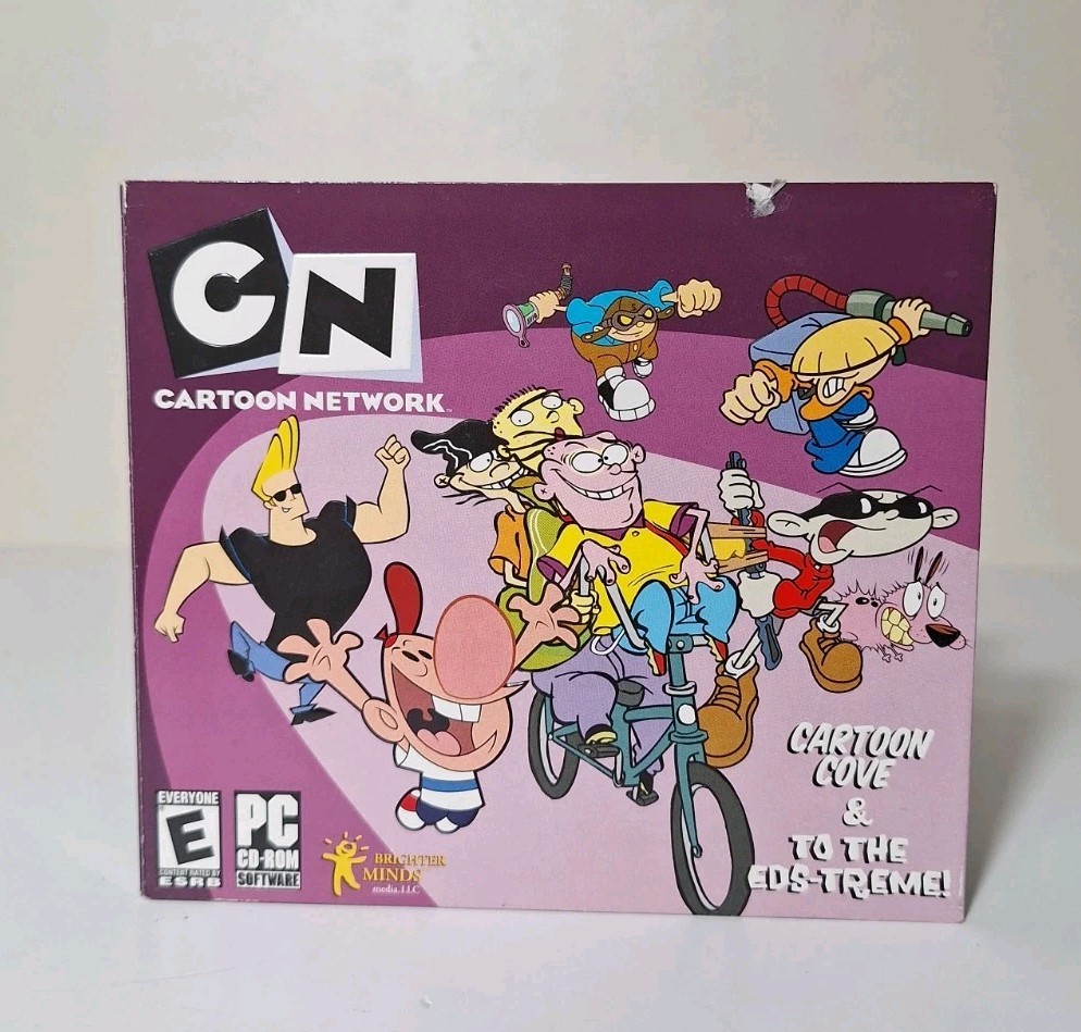 Cartoon Network Cartoon Cove & To The Eds-Treme Video Game PC Brighter Minds NEW