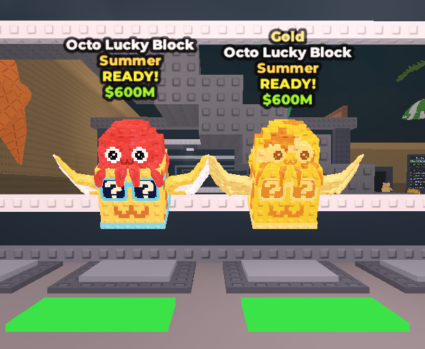 Steal A Brainrot | 2 Octo Lucky Blocks | Random traits/mutations