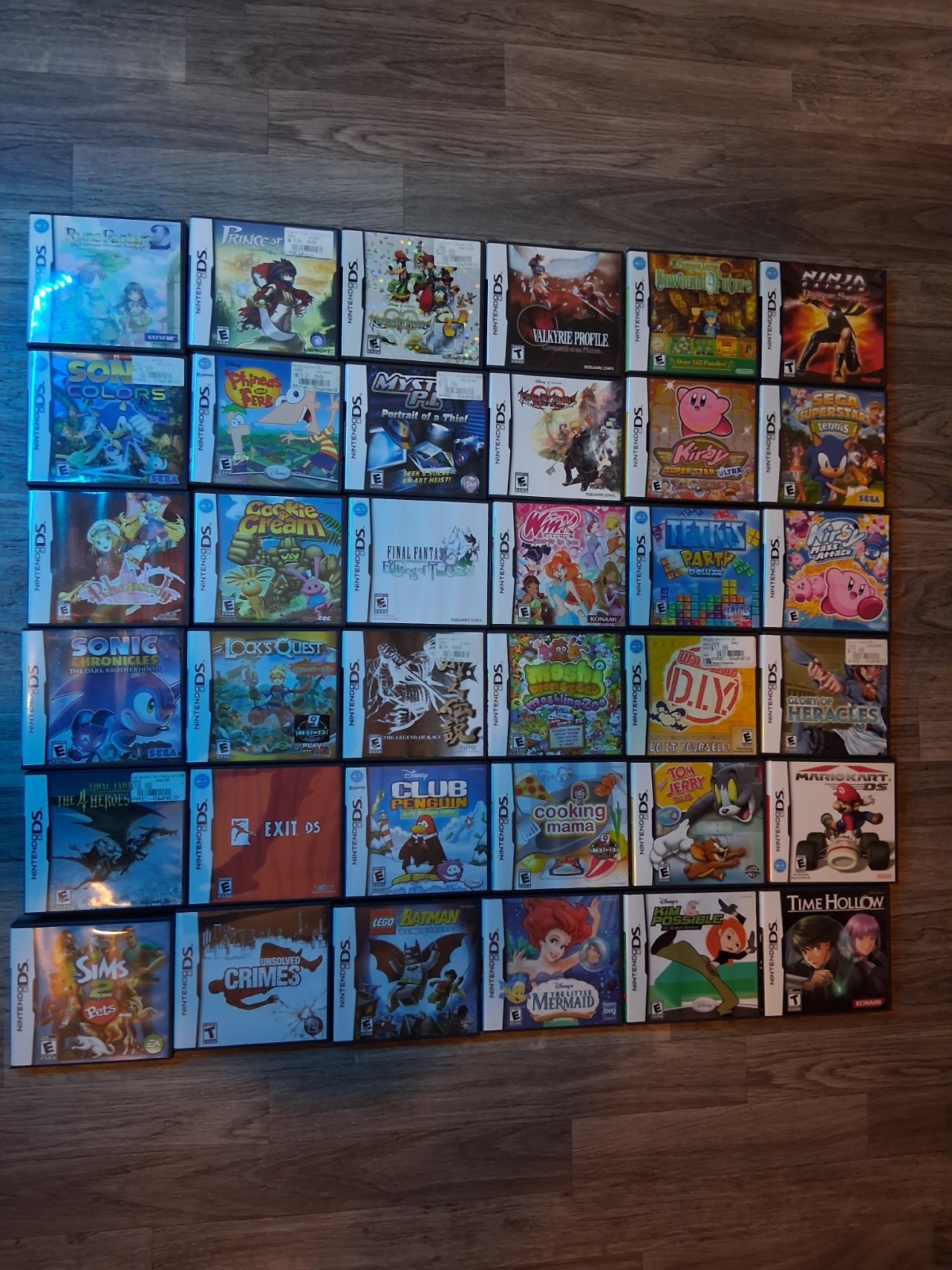 Nintendo DS GBA Case And Manual Lot 67 Cases Boxes Manuals + Inserts No Games
