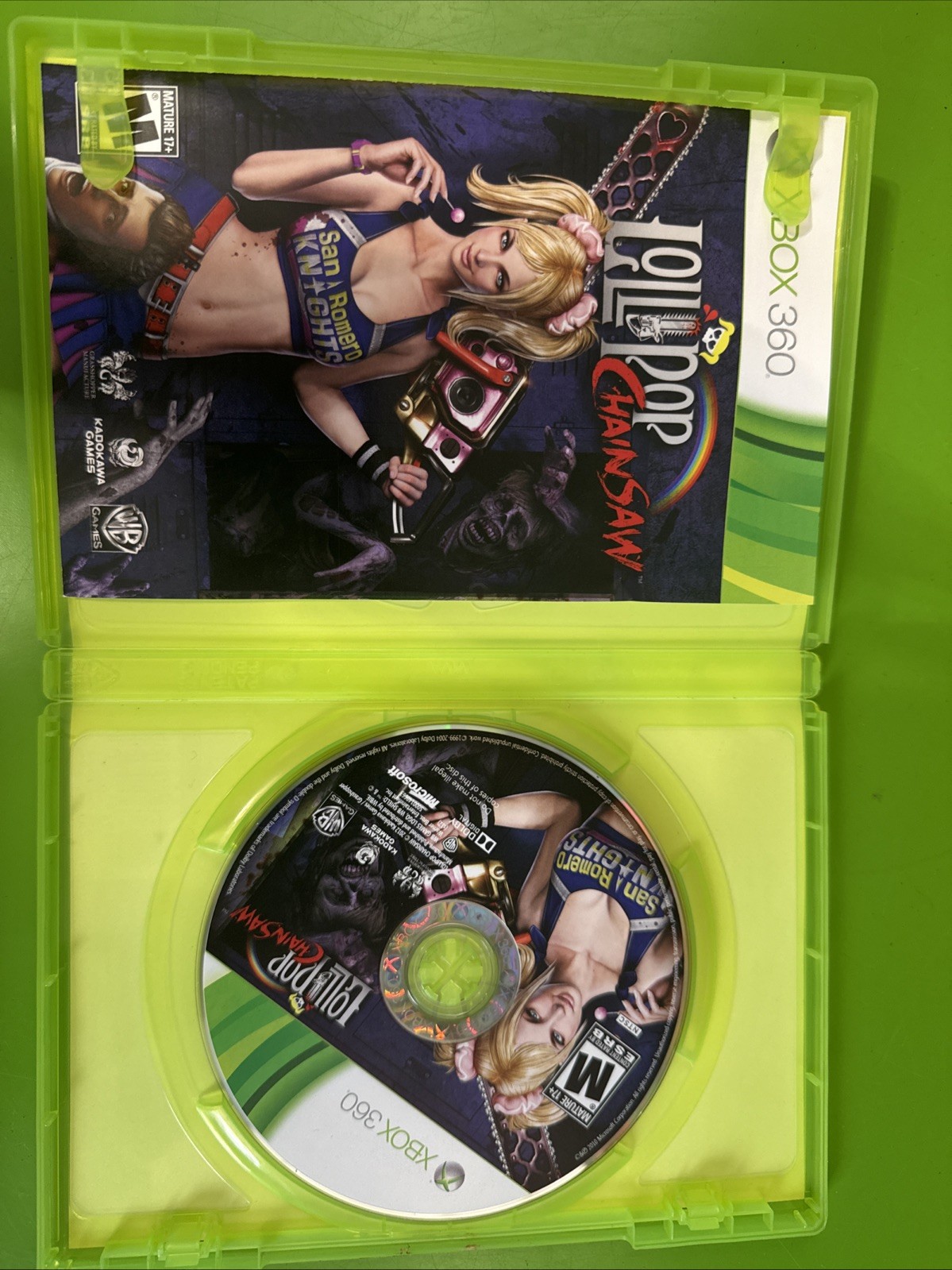 Lollipop Chainsaw (Microsoft Xbox 360, 2012)