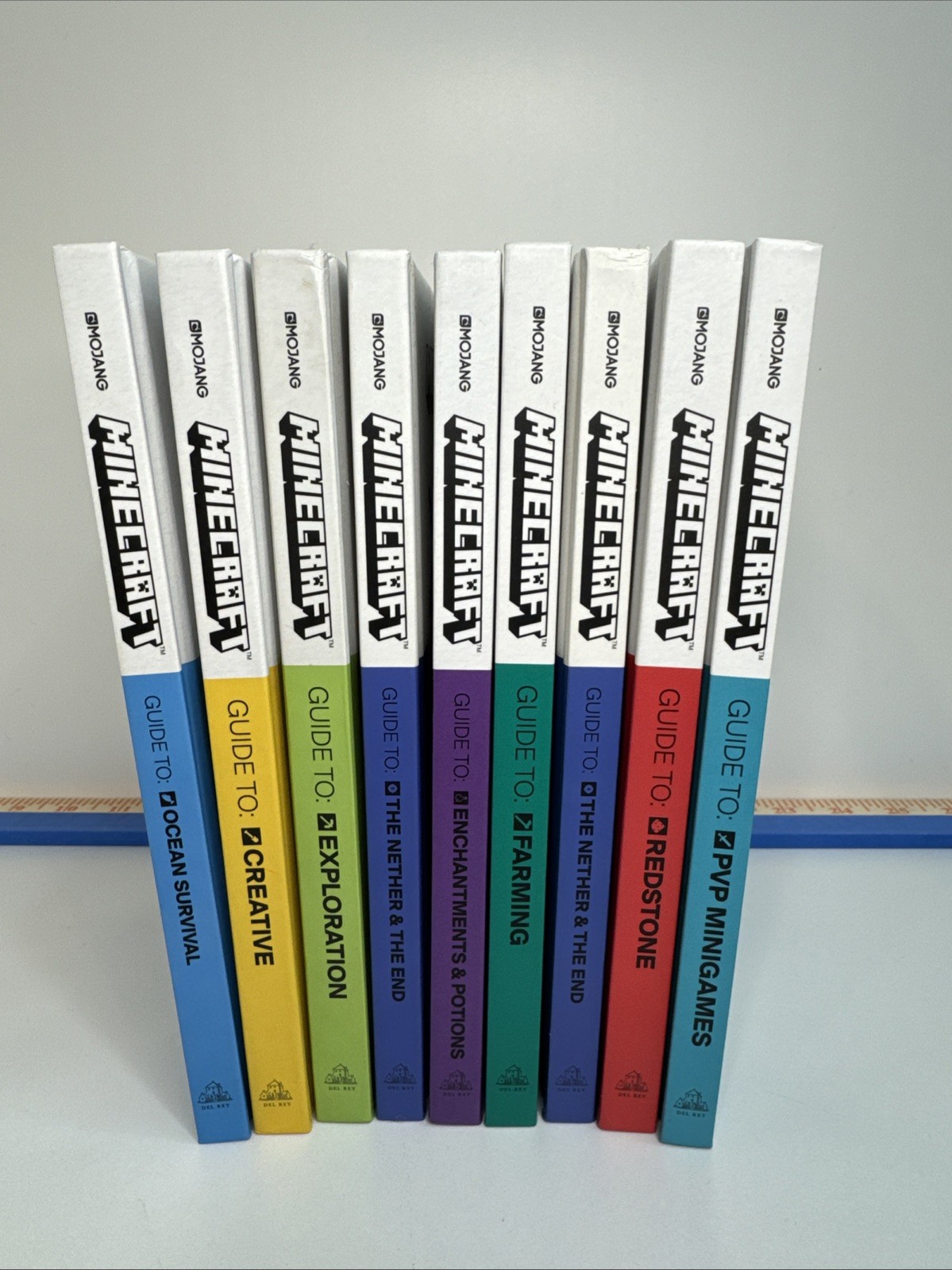Minecraft Guide To: Exploration. Lot of 8 Books by Mojang PvP Redstone & More