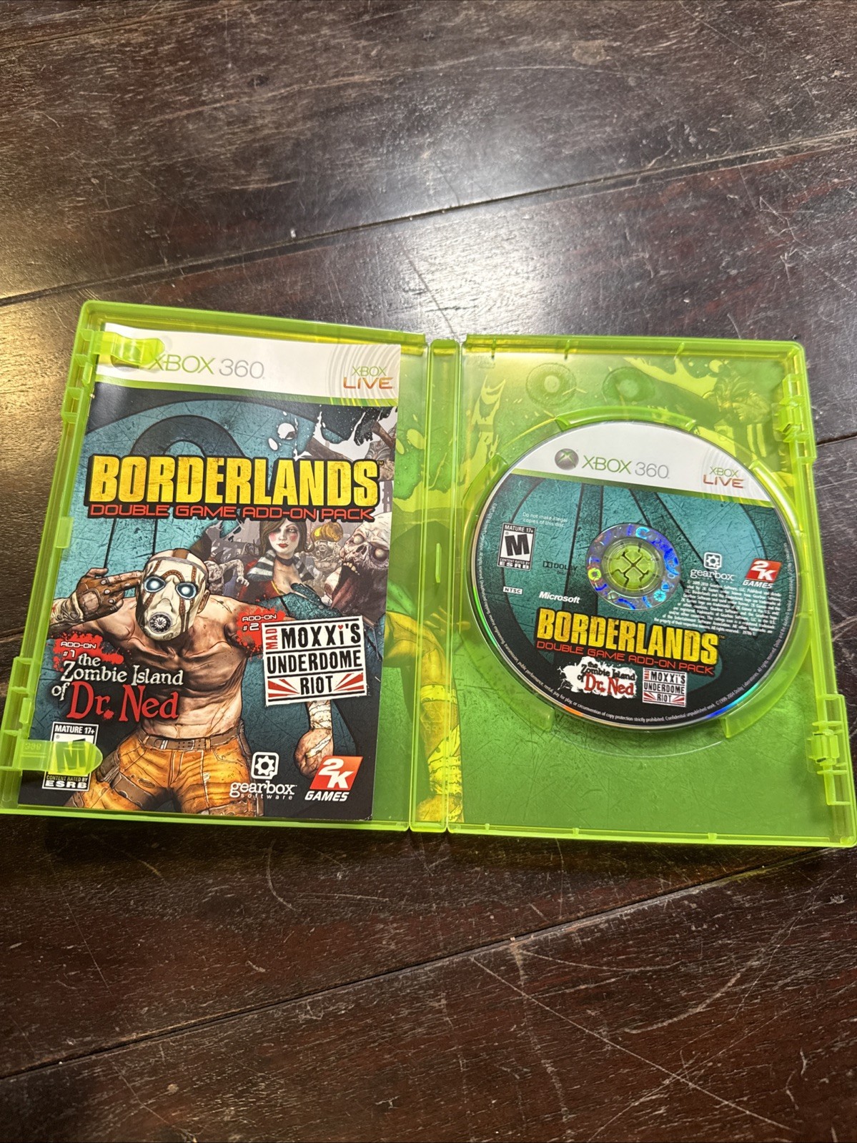 Borderlands Double Game Add-On Pack: The Zombie Island of Dr. Ned & Mad Moxxi’s