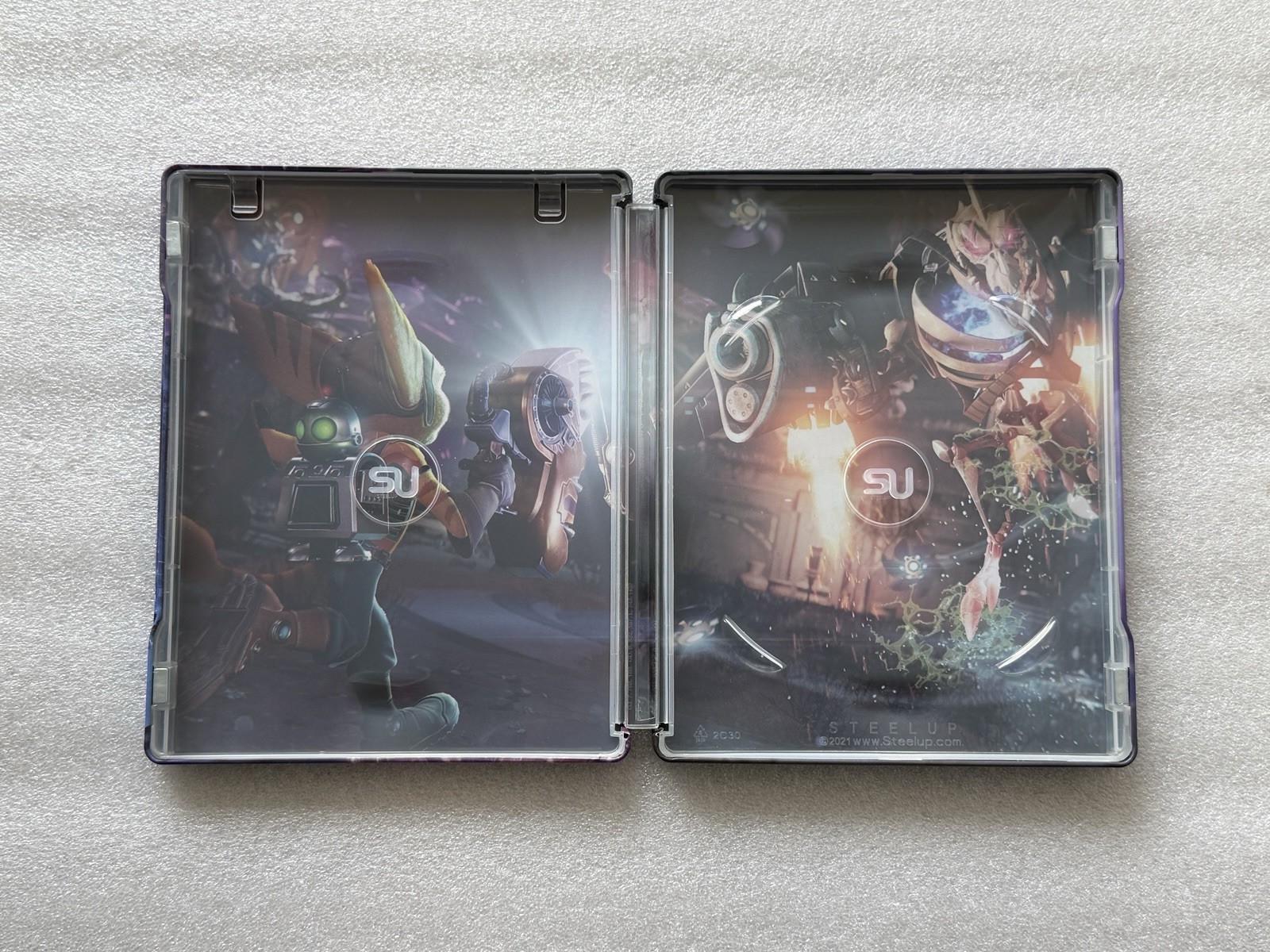 Ratchet & Clank Rift Apart Custom made G2 Steelbook/SteelUp Case PS4/PS5/Xbox