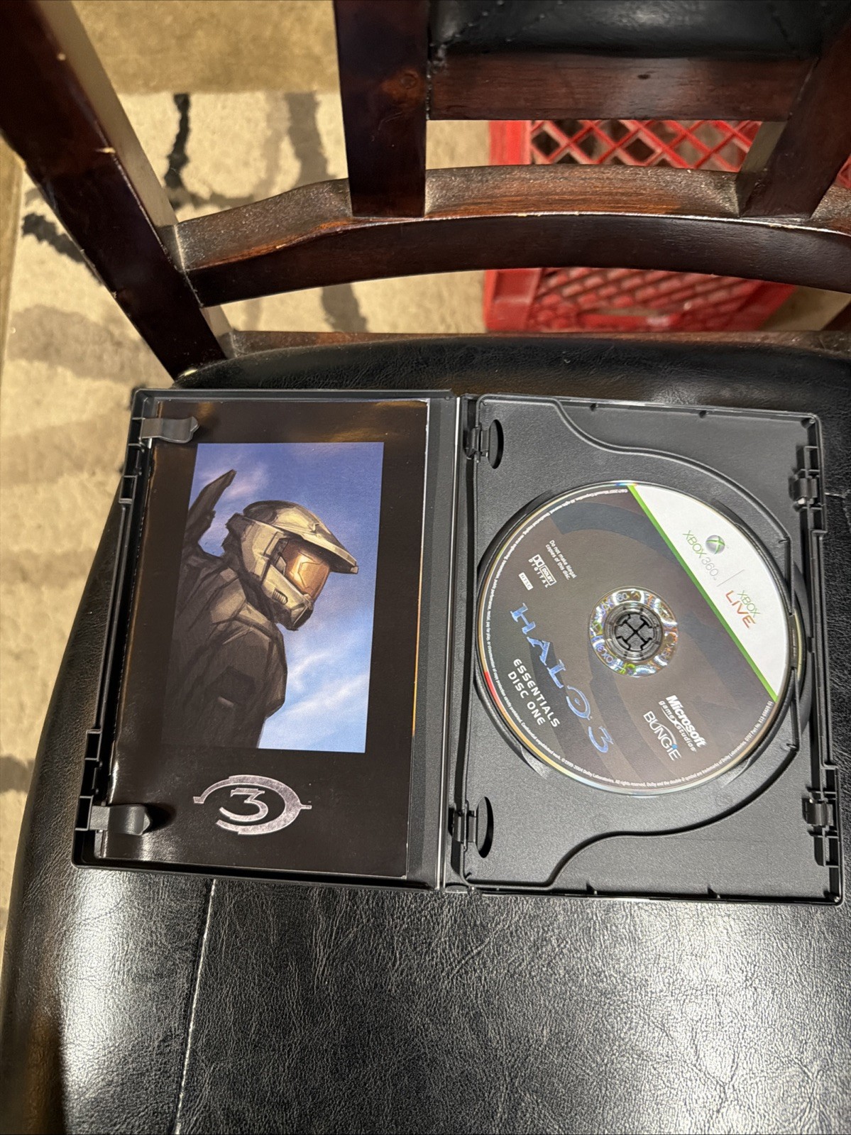 Halo 3 Legendary Edition Xbox 360 game disc. With Essentials. All Tested