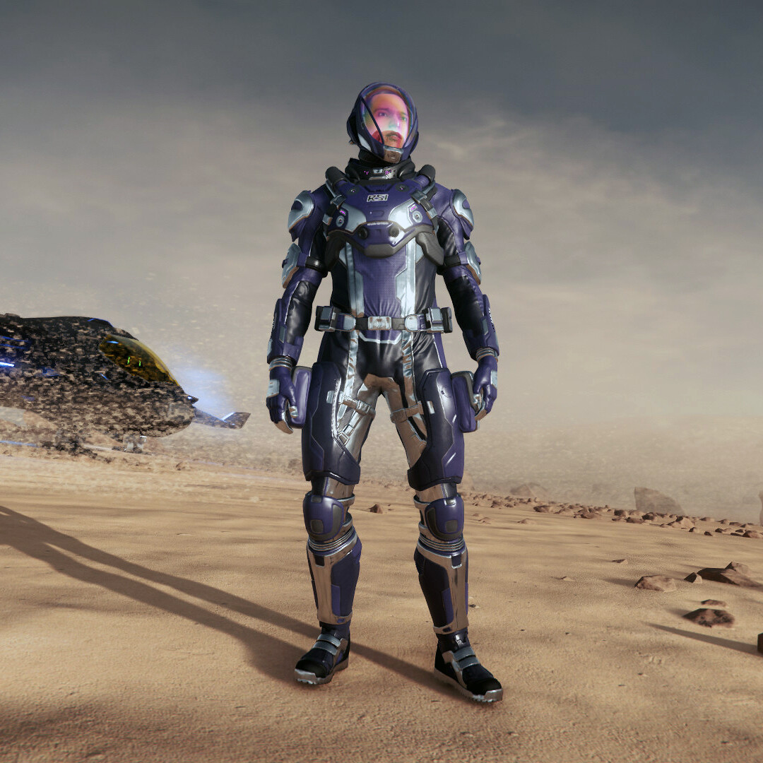 Star Citizen – RSI VENTURE ARMOR SUIT – Pathfinder Edition – COMPLETE SET+Pieces