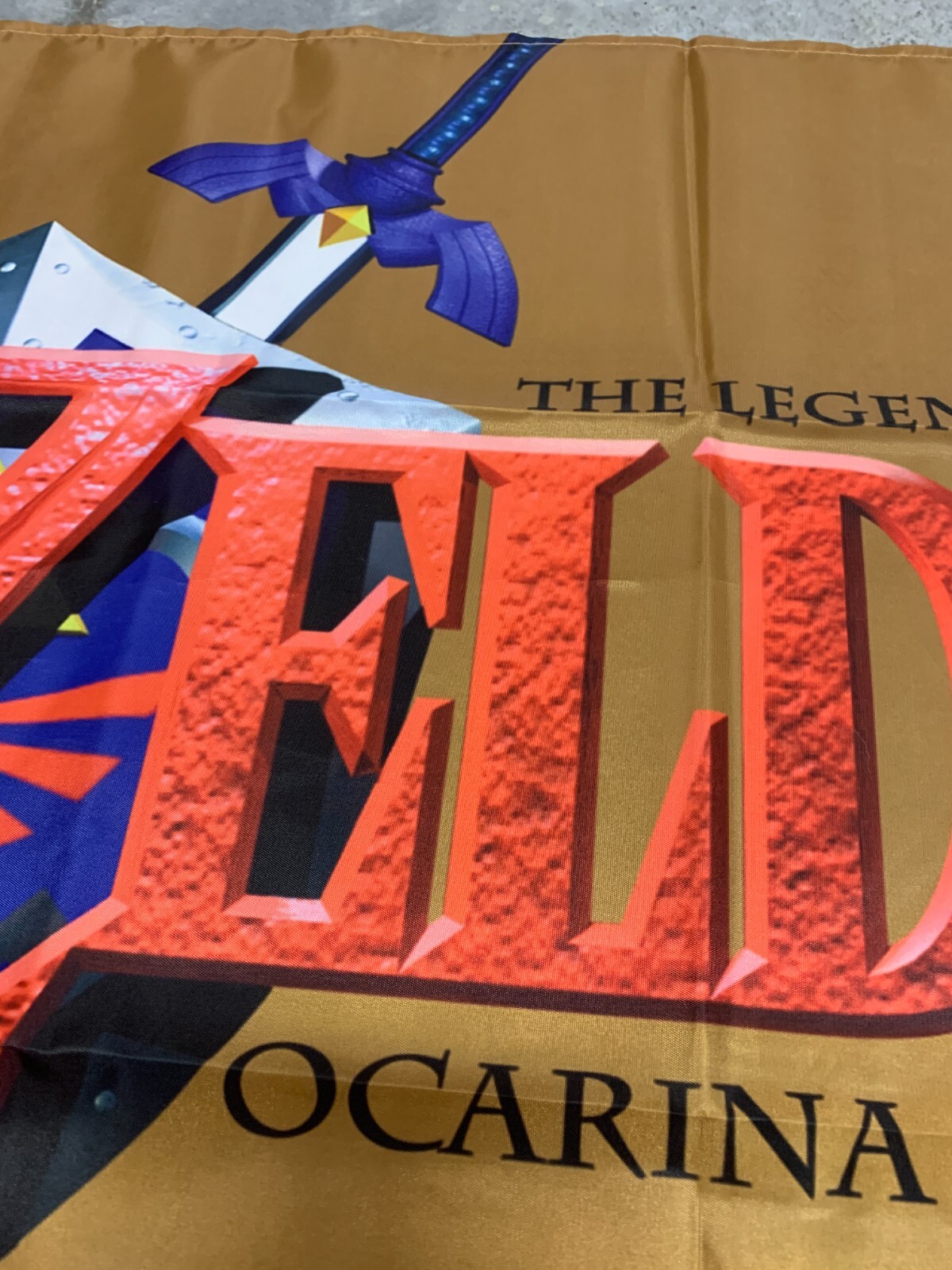 The Legend Of Zelda Ocarina of Time Flag Banner Tapestry 2 x 3 Ft, N64