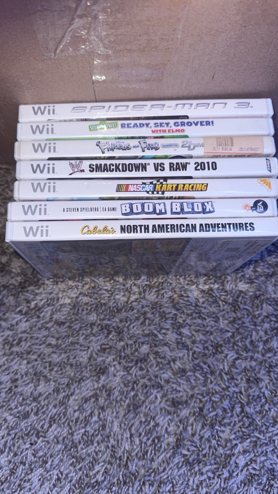 Nintendo Wii Games Lot of 7 All With Manual CiB Popular Games No Duplicates
