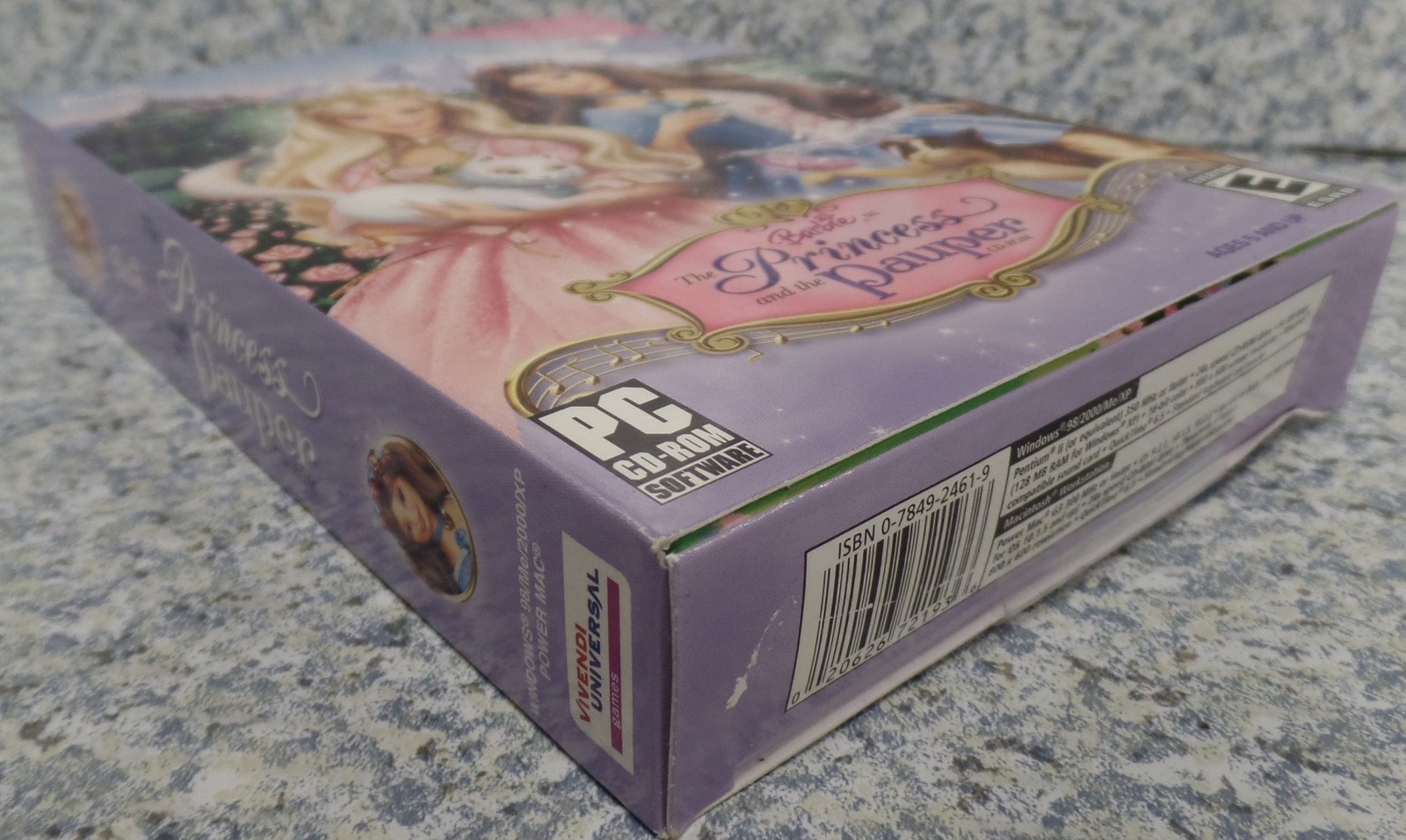 Video Game PC Barbie As The Princess And The Pauper #5 NEW see pics
