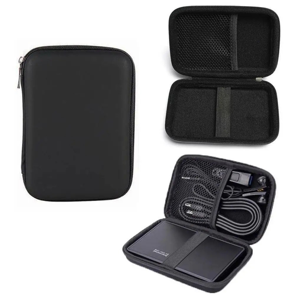 Black EVA Protective Travel Carrying Case Pouch For Nintendo DS Lite NDSL 3DS