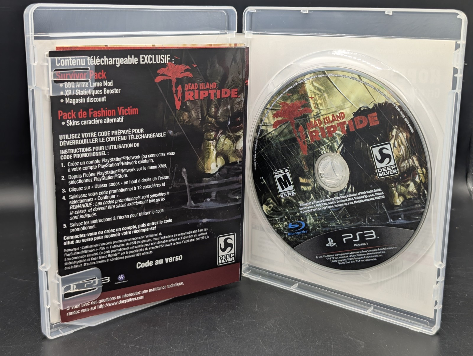 Dead Island: Riptide Special Edition (Sony PlayStation 3 ) CIB – Near Mint Disc