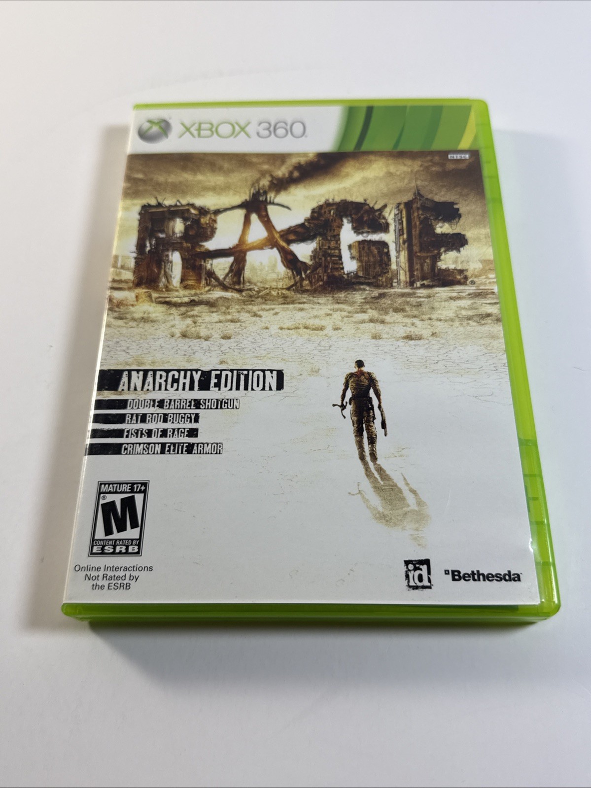 Rage (Microsoft Xbox 360, 2011) Complete Tested Working