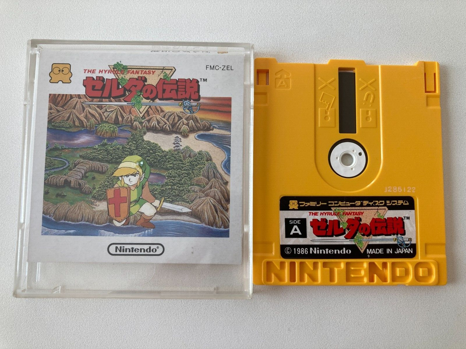 EXC++ The Legend of Zelda FC Disk System Famicom NES NTSC-J Japan Import Tested