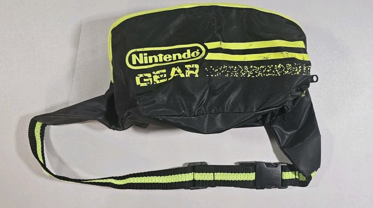 1989 Vintage Nintendo Imaginings Neon Green Nintendo Gear Fanny Pack