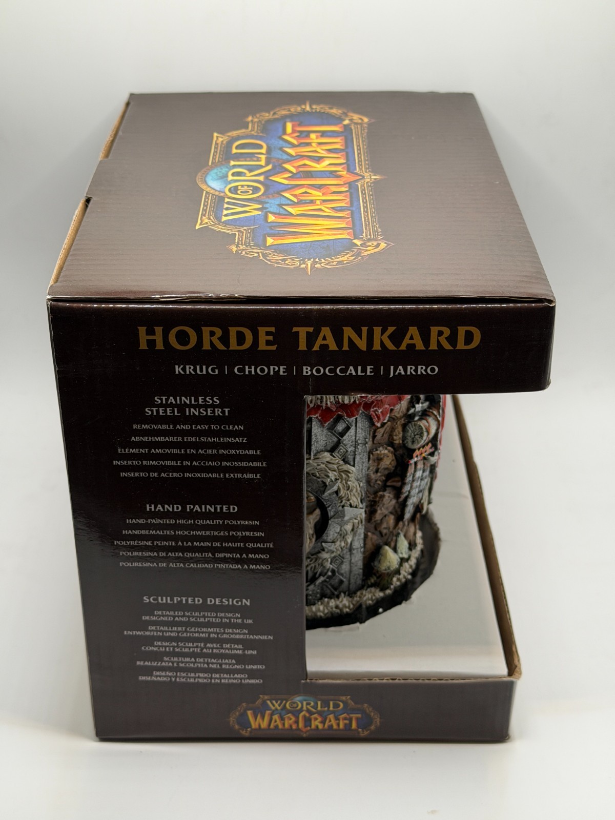 World of Warcraft Horde Tankard Mug NEW Blizzard Nemesis