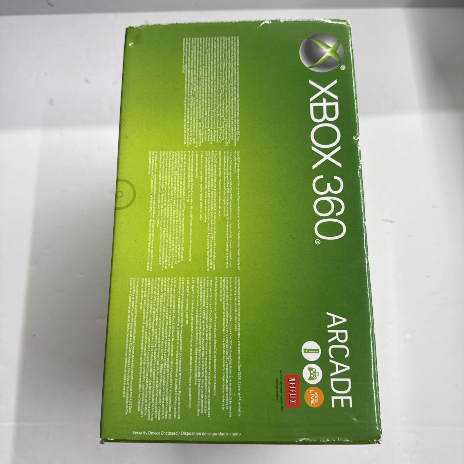 BOX ONLY – Xbox 360 Arcade Banjo-Kazooie Viva Piñata Console Box Only