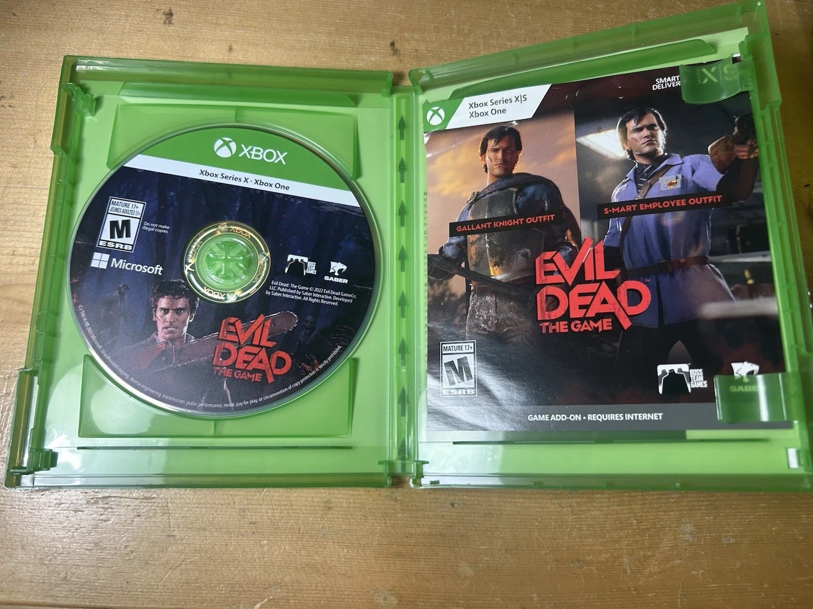 Evil Dead: The Game (Microsoft Xbox Series X Xbox One, 2022) Tested Ships Free