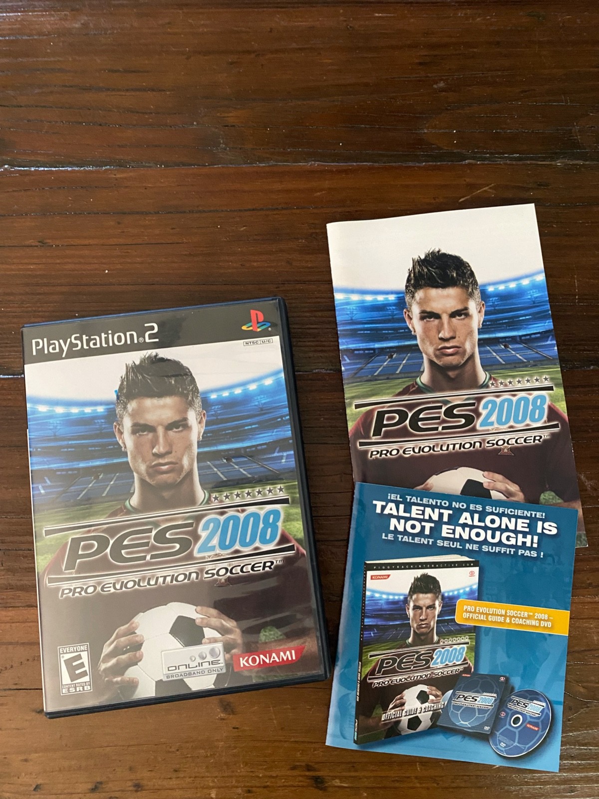 Pro Evolution Soccer 2008 (Sony PlayStation 2, 2008) CIB CR7