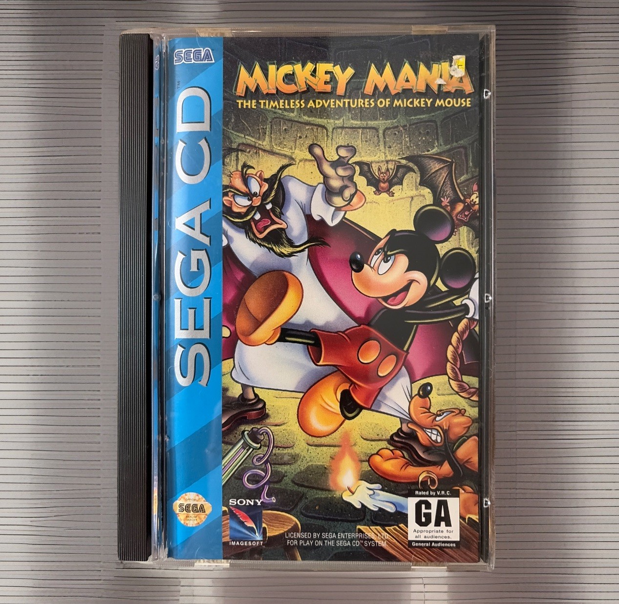 Mickey Mania: The Timeless Adventures of Mickey Mouse Sega CD, 1994
