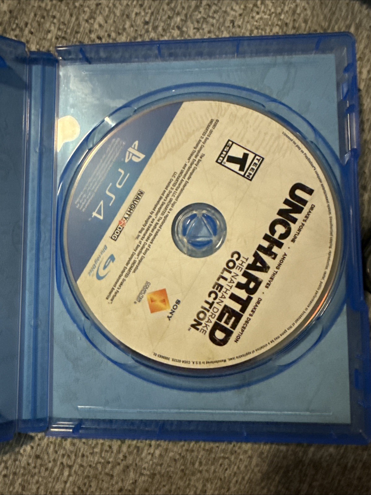 Uncharted: The Nathan Drake Collection PS4 Action Adventure T Teen Disc Case