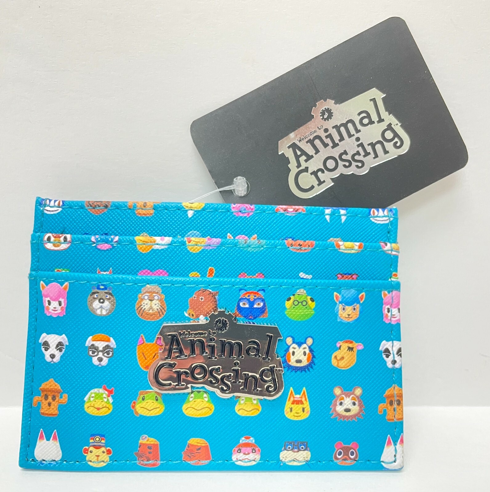 Animal Crossing Character Card Wallet | Bioworld | Tom Nook Mable Sable Blathers