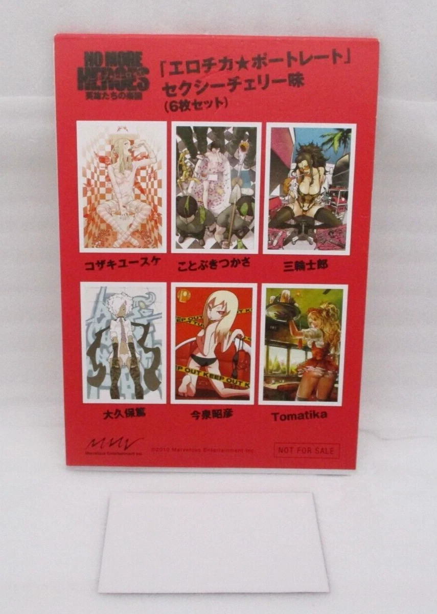 PS3 NO MORE HEROES Regular Edition & Red Zone Ver. w/ portraits Japan import