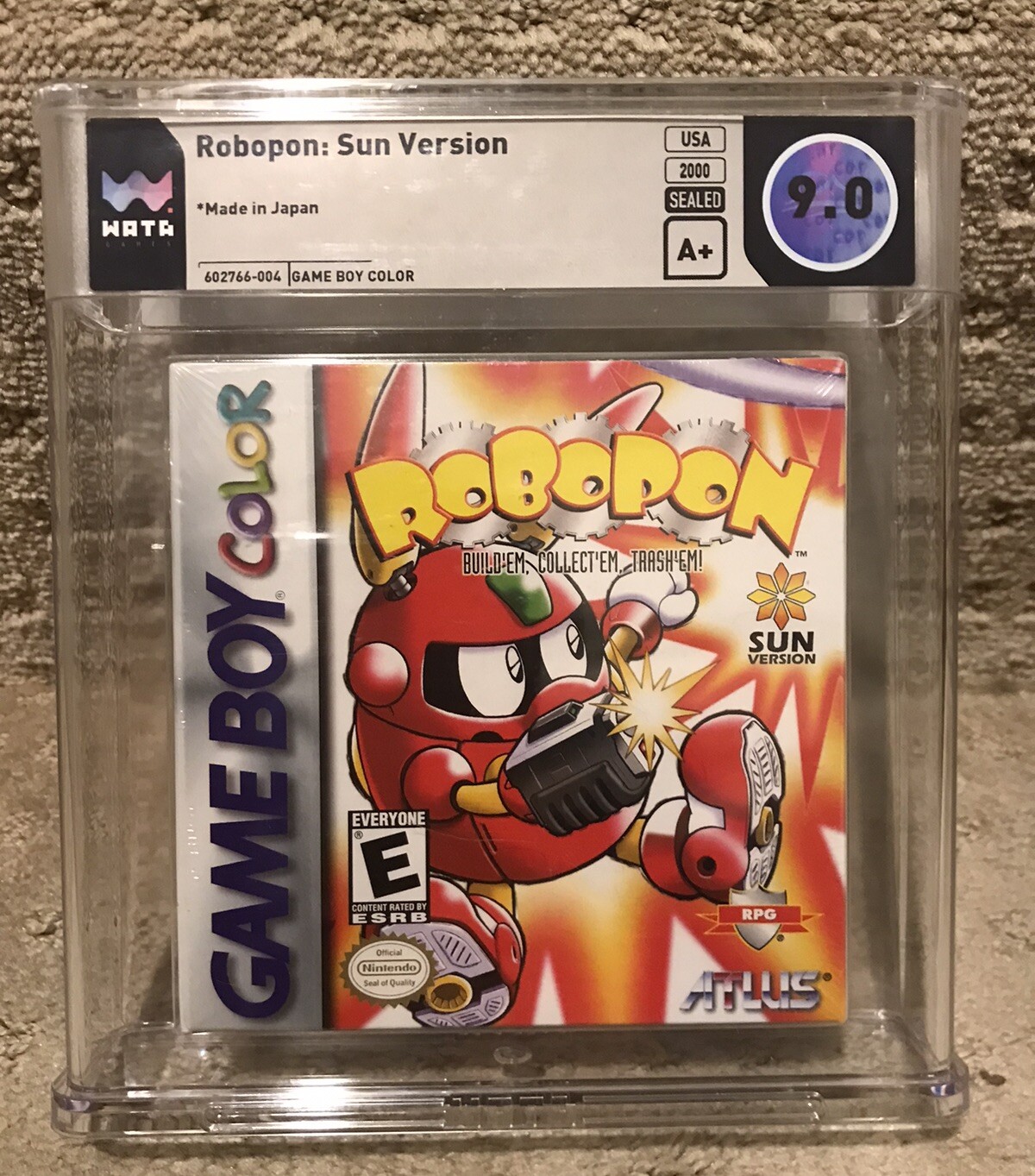 Robopon: Sun Version Game Boy Color new Sealed Wata 9.0 A+ Altus Nintendo VGA
