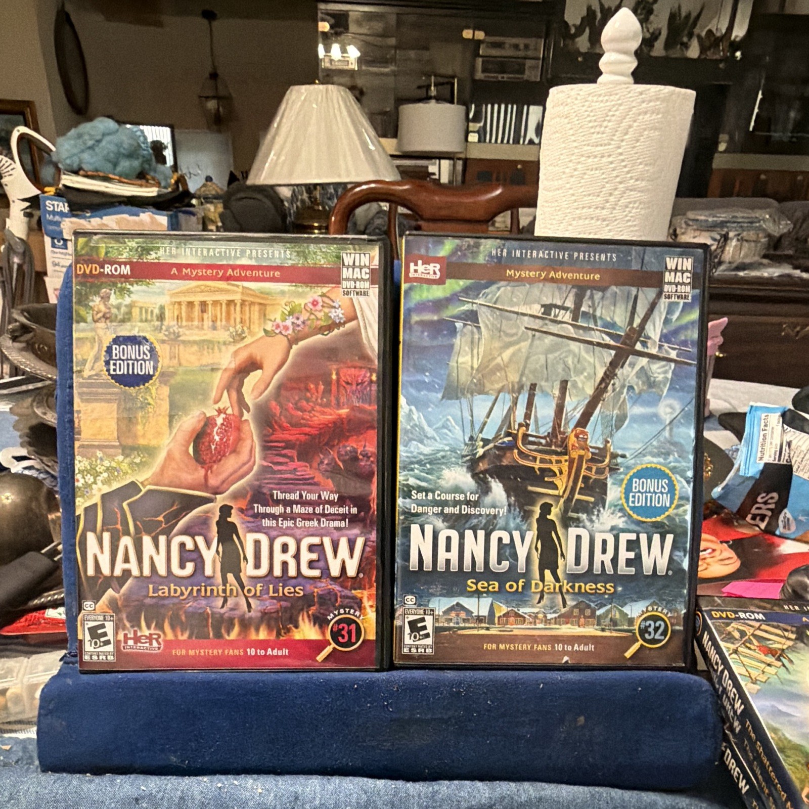 Nancy Drew PC/Mac DVD-ROM And Windows Bonus Edition Games Lot of 8