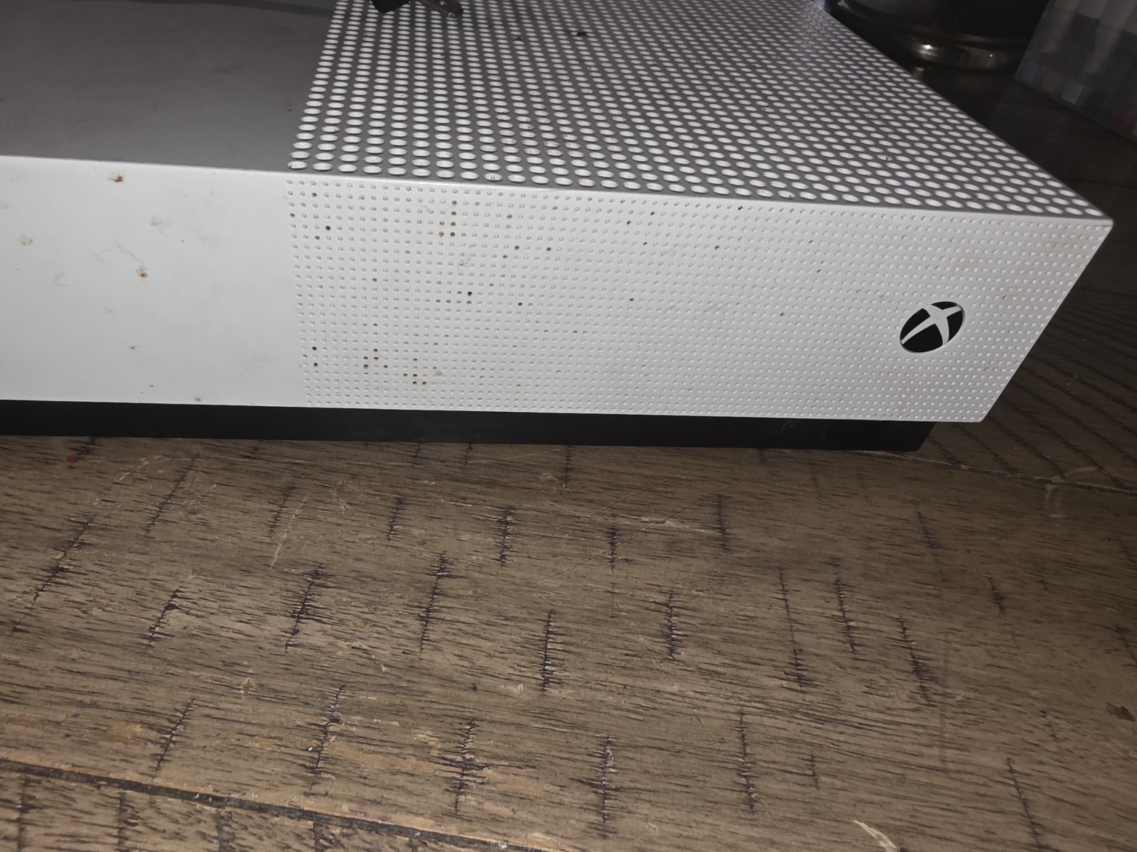 Microsoft Xbox One S 500GB – White CONSOLE & POWER CORD ONLY, Tested