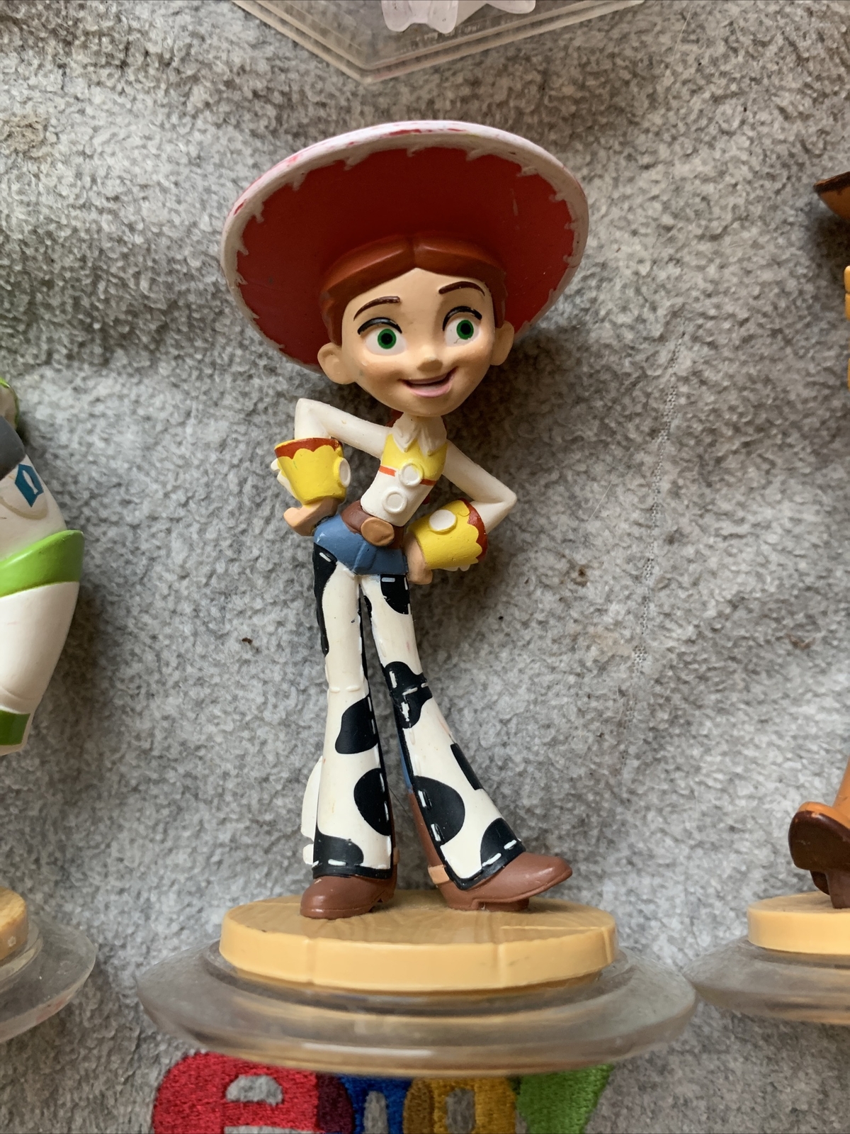 Disney Infinity Characters Toy Story Buzz Lightyear, Woody, Jessie & Crystal