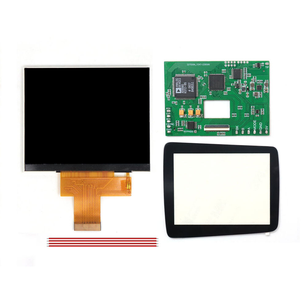 OSD Menu 3.5” HD 640×480 IPS Hight Light LCD RGB Board for SEGA Nomad Console