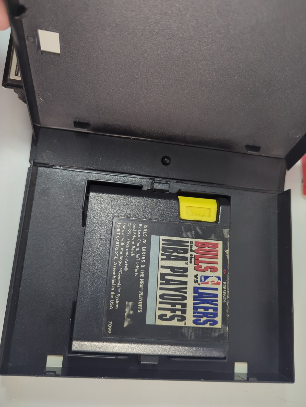 Sega Genesis Lot Of 4 Sports Games In Cases ~ Basketball Racing ~ Football