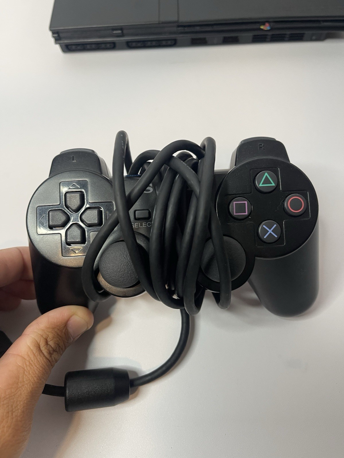 Sony PlayStation 2 PS2 Slim SCPH-79001 Console System Bundle – READ DESCRIPTION