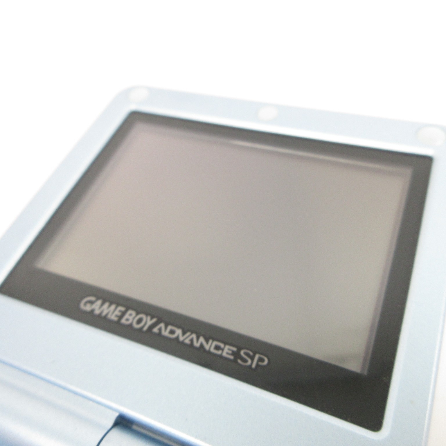 【Very Good】Nintendo GameBoy Advance SP Pearl Blue GBA Console #Arr08/0627/03