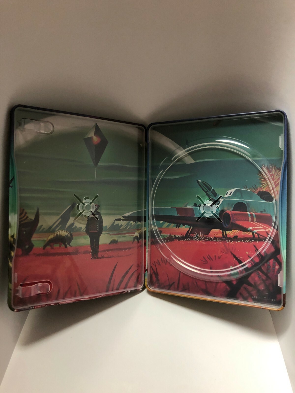 No Man’s Sky Custom-Made Steelbook Case PS4/XBOX (NO GAME)