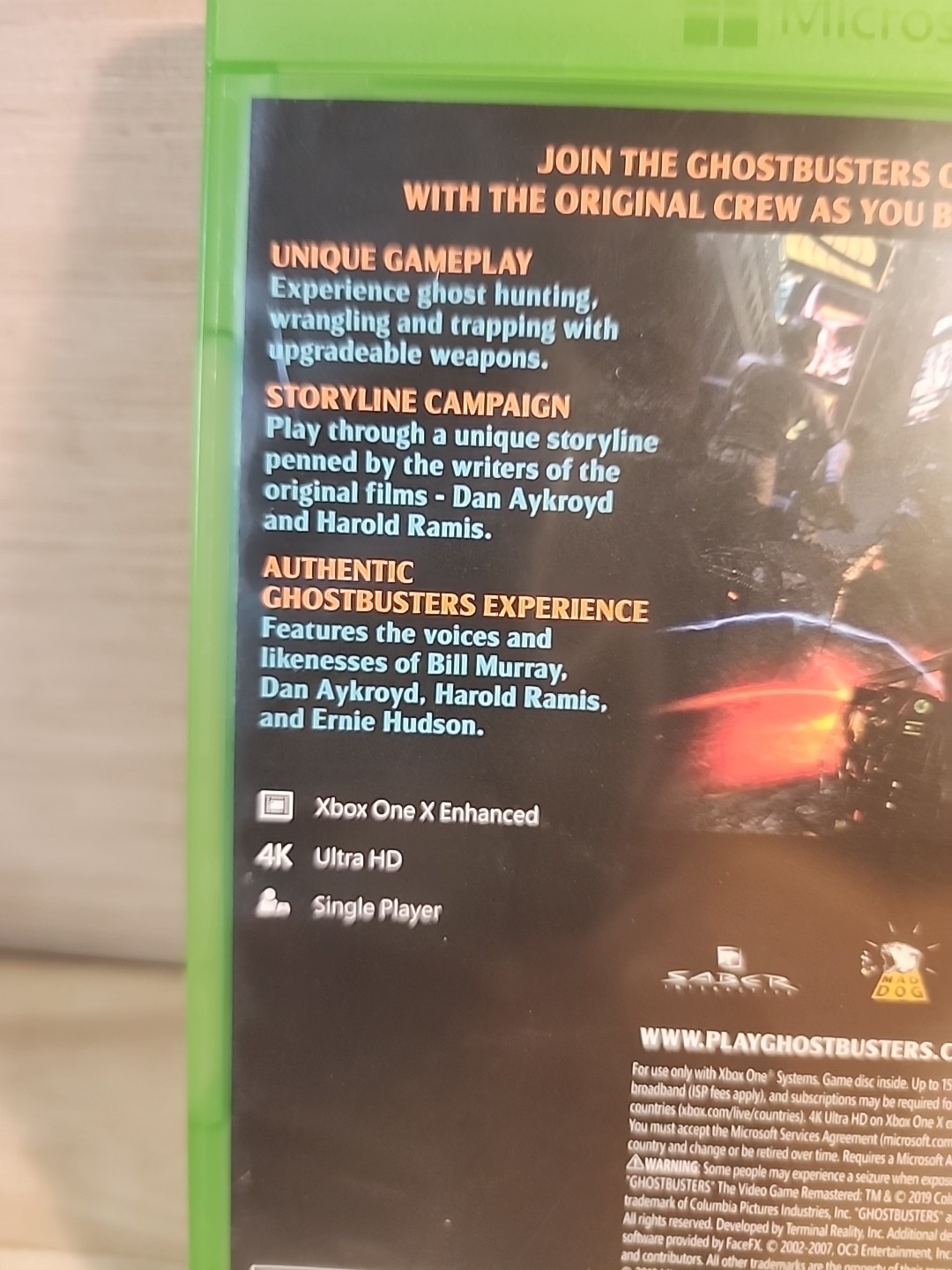 Ghostbusters: The Video Game Remastered (Microsoft Xbox One, 2019)