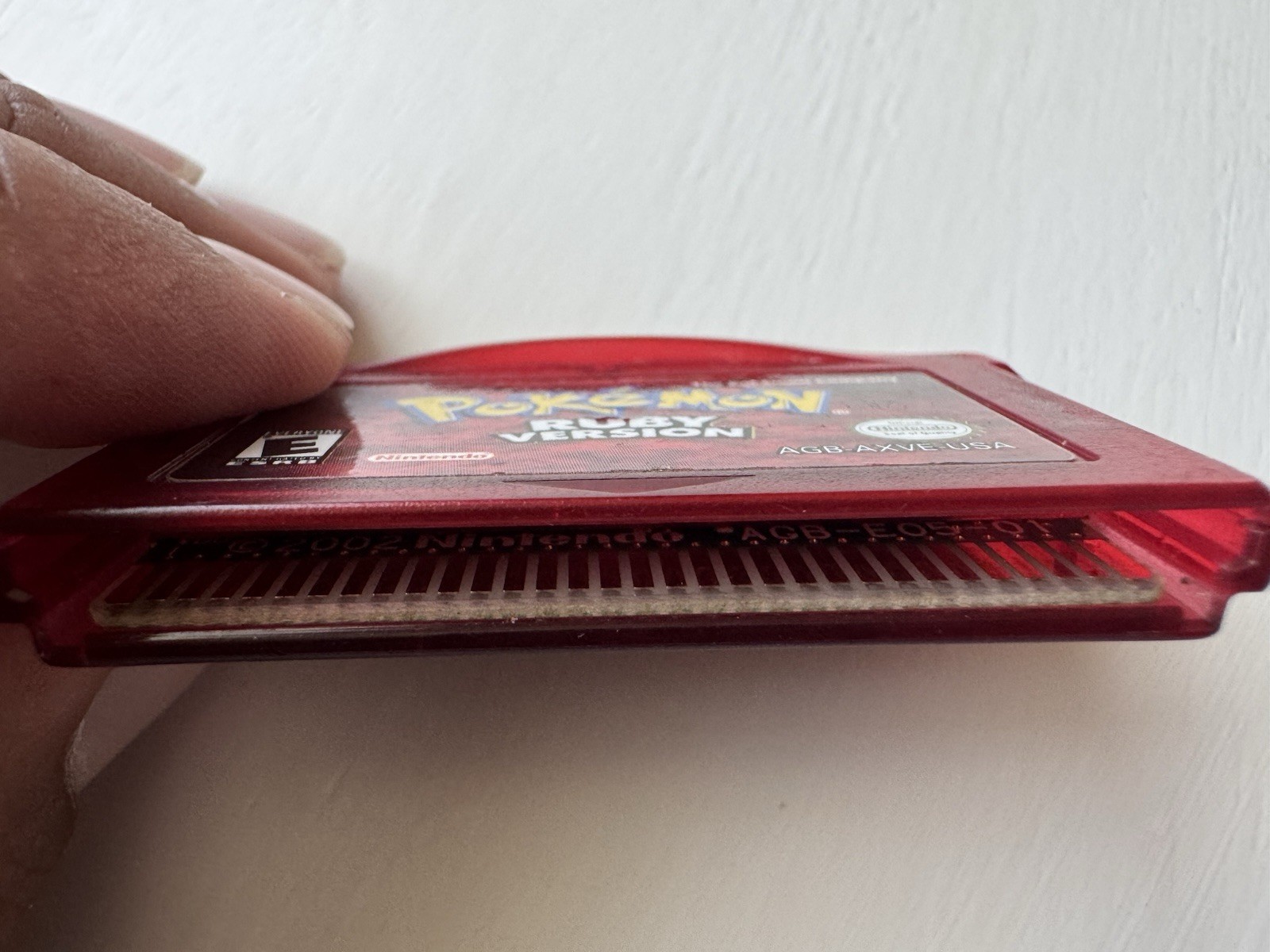 Pokémon Ruby Version GBA Cart Only, Dry Internal Battery, TESTED, Authentic