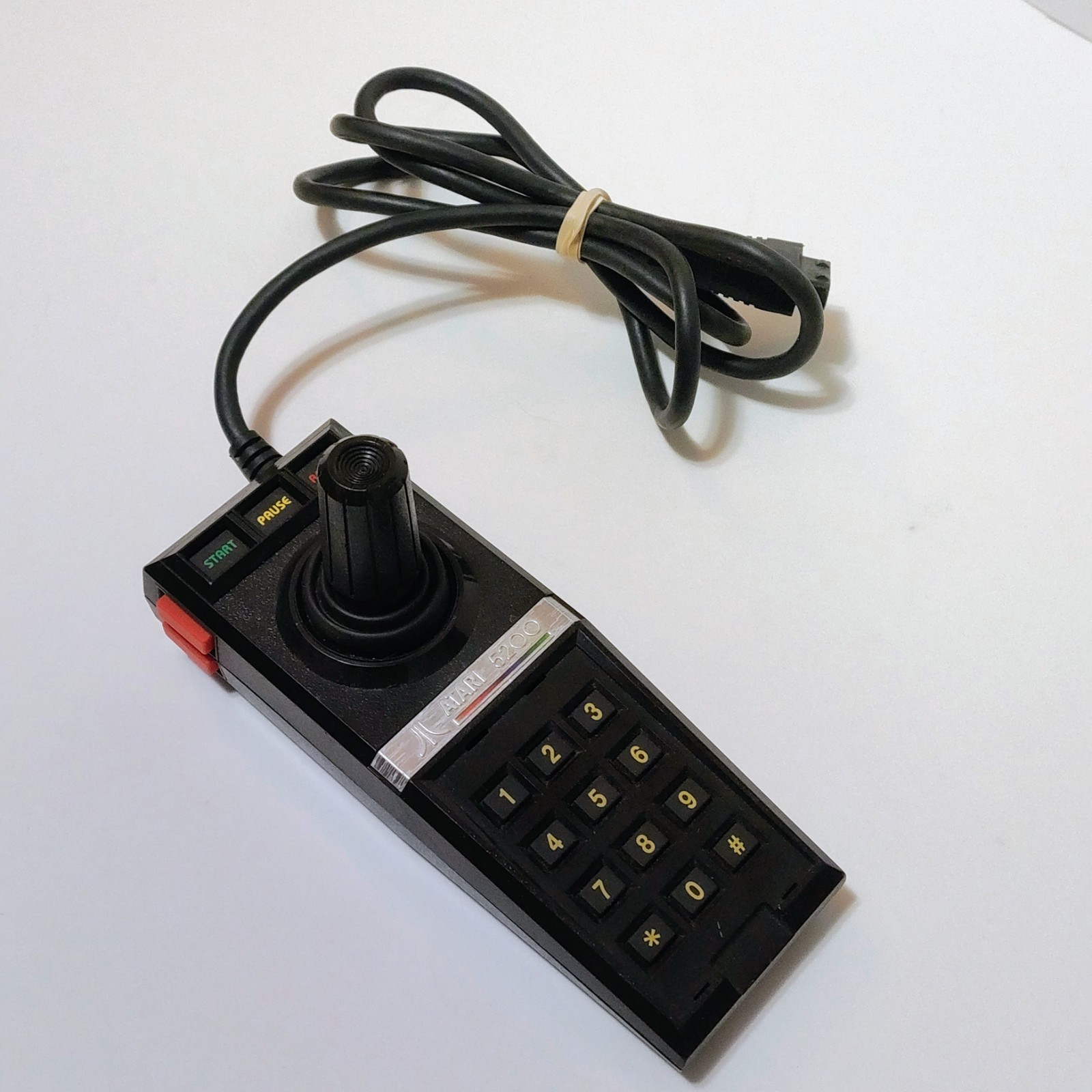 OEM Atari 5200 Controller Keypad Joystick Wired Parts Untested *READ*
