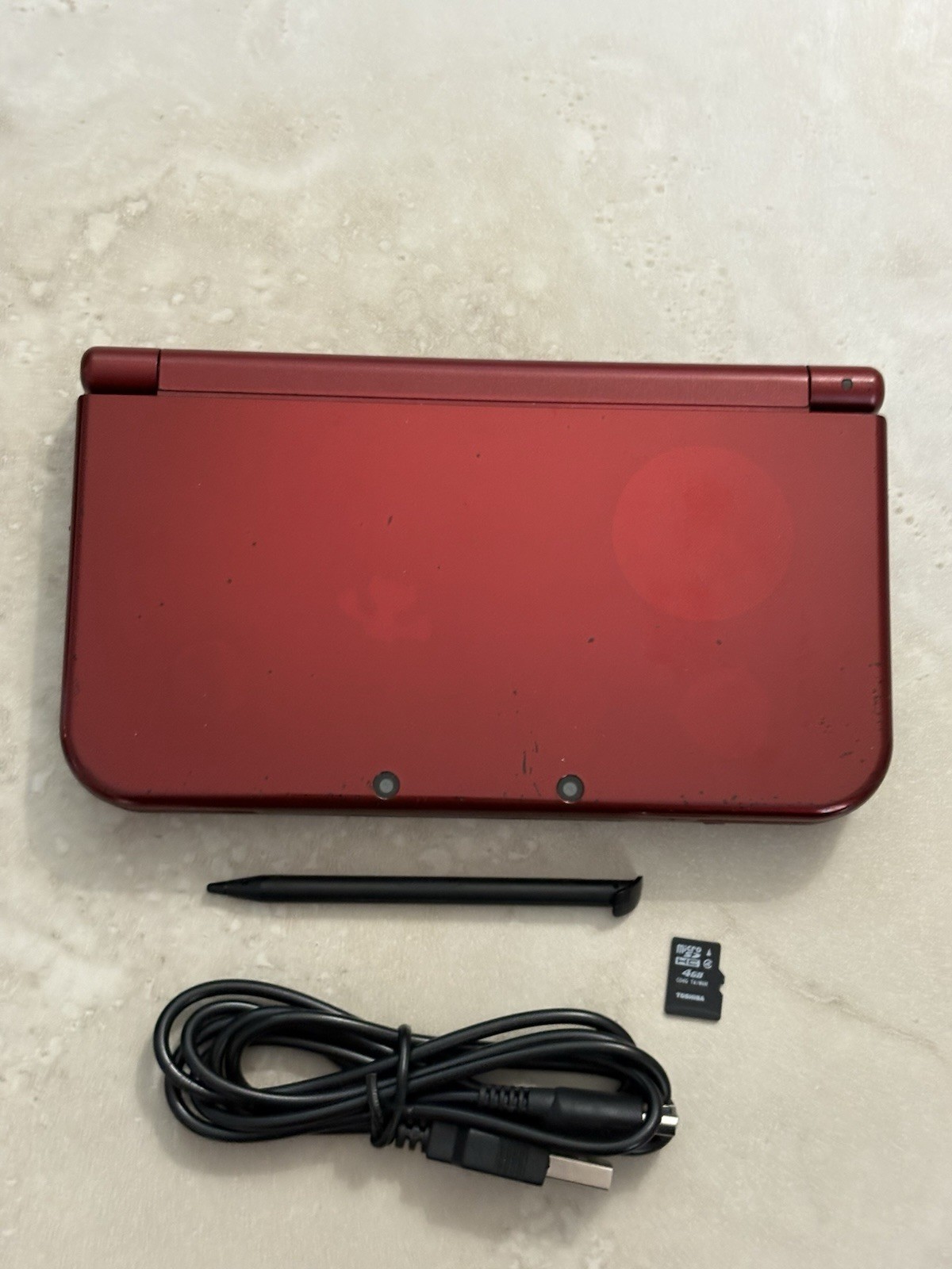 New Nintendo 3DS LL XL Metallic Red Region Free USA Seller Dual IPS