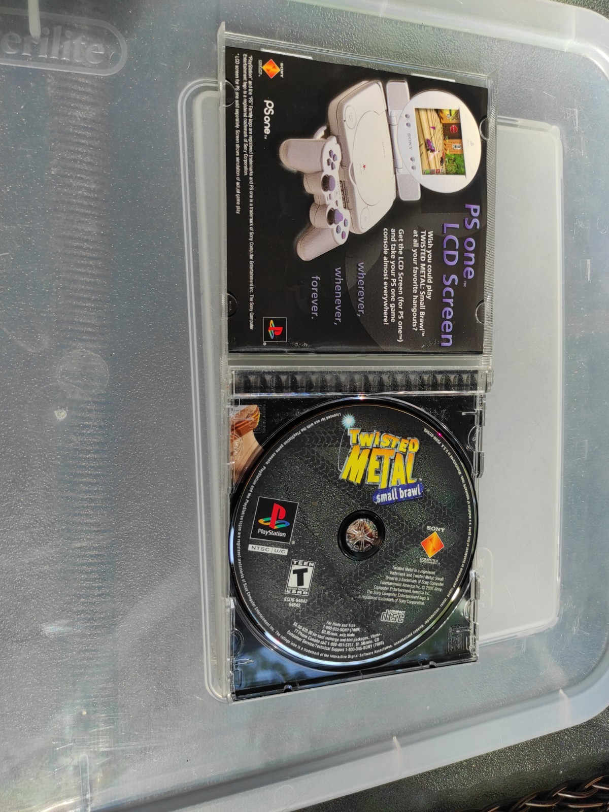 Twisted Metal Small Brawl Playstation 1 PS1 Complete CIB Tested Clean Fast Ship
